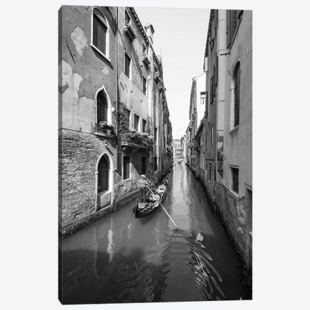 Gondola Ride On A Canal In Venice, Italy Canvas Print #JNB2180} by Jan Becke Canvas Print