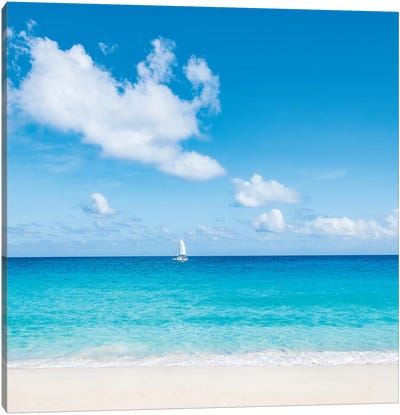Anse Georgette Beach, Praslin Island, Seychelles Canvas Art Print - Wonders of the World