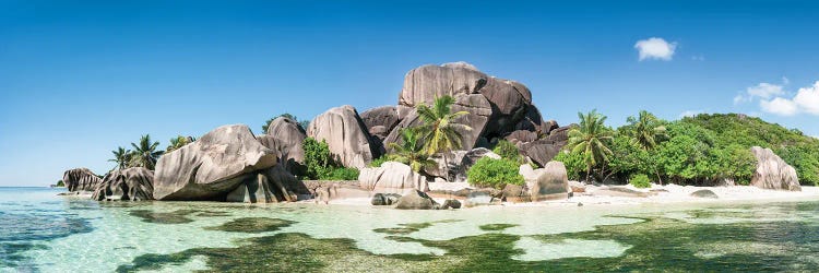 La Digue Island Panorama, Seychelles