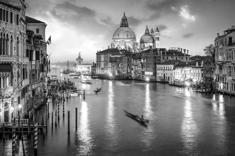 Canal Grande At night, Venice, Italy