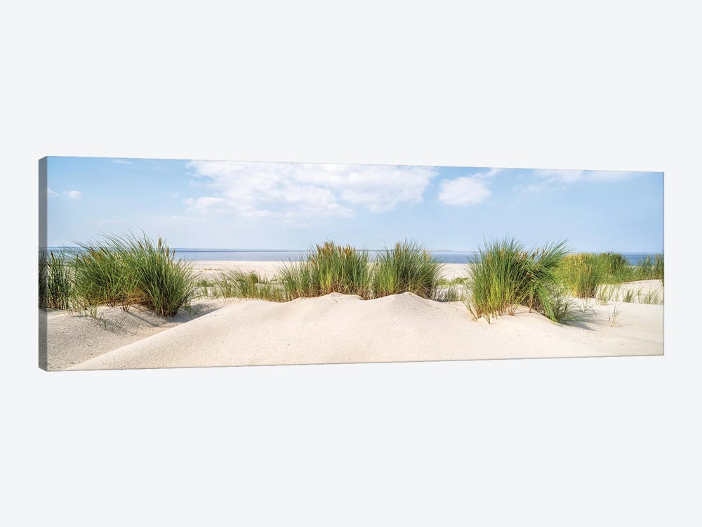 Dune Beach Panorama In Summer by Jan Becke 1-piece Art Print