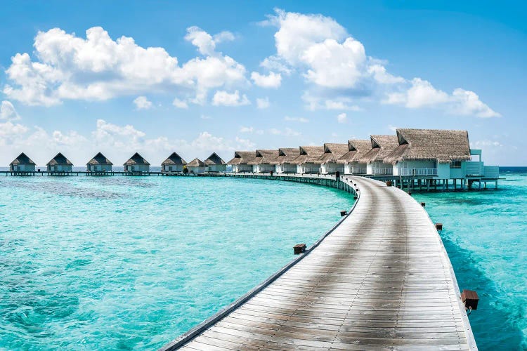 Summer Vacation In An Overwater Villa, Maldives