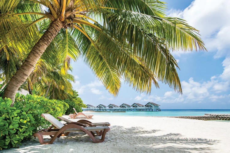 Summer Vacation In The Maldives by Jan Becke wall art