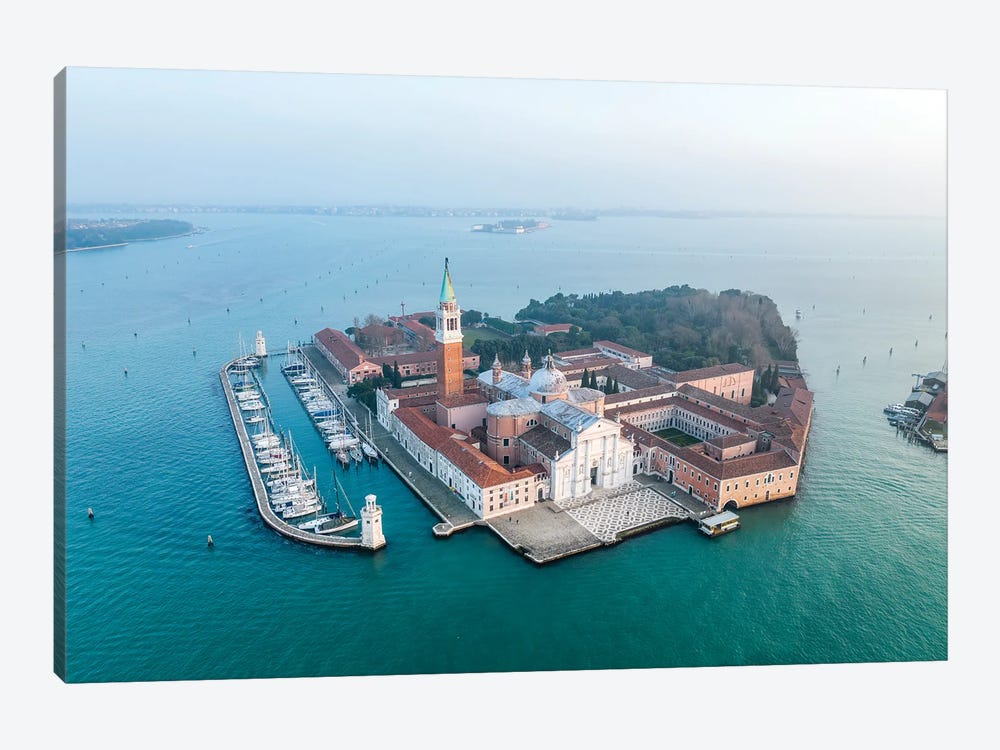 The Island San Giorgio Maggiore In Venice, Italy by Jan Becke 1-piece Canvas Artwork