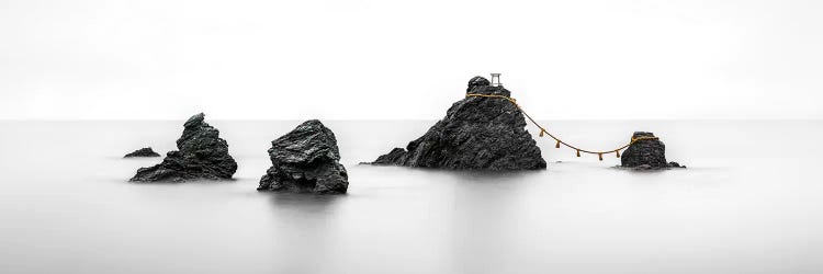 Meoto Iwa Rocks, Mie Prefecture, Japan by Jan Becke wall art