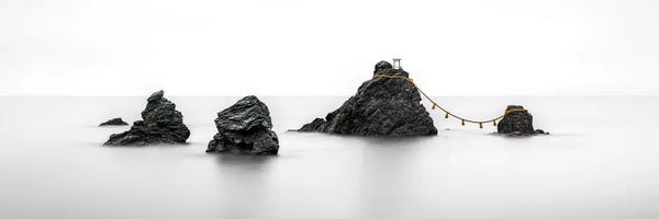 Zen Décor: Meoto Iwa Rocks, Mie Prefecture, Japan by Jan Becke