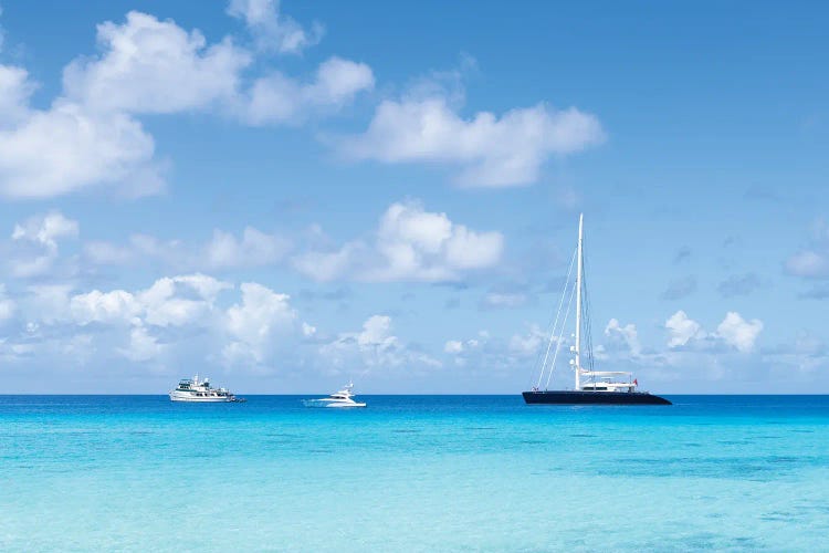 Summer Vacation On A Sailboat In The South Pacific