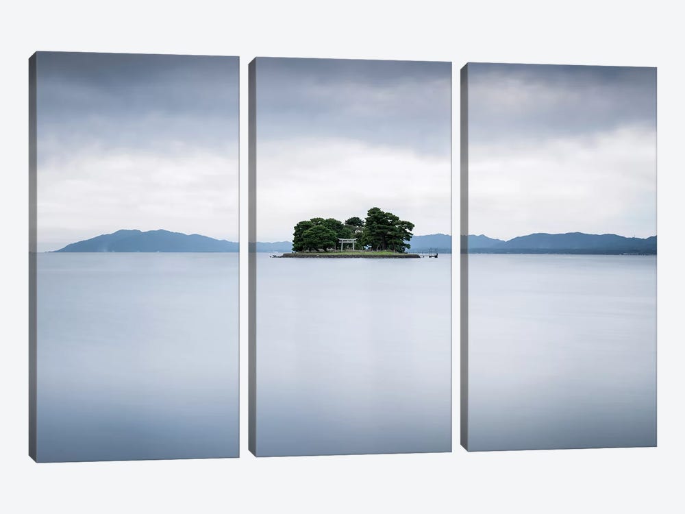 Yomegashima Island In Matsue, Japan by Jan Becke 3-piece Canvas Print