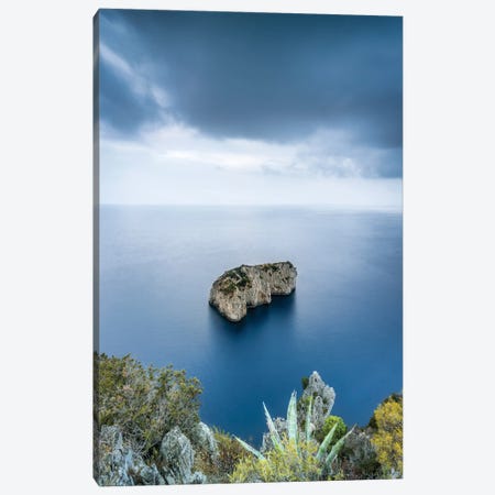 Scoglio Del Monacone Rock, Capri, Italy Canvas Print #JNB2319} by Jan Becke Canvas Art