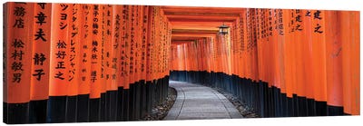 Fushimi Inari Taisha In Kyoto, Japan Canvas Art Print - Holy & Sacred Sites