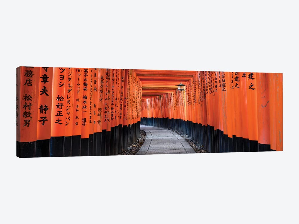 Fushimi Inari Taisha In Kyoto, Japan by Jan Becke 1-piece Canvas Wall Art