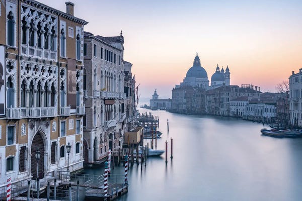 Venice: Canal Grande (Grand Canal. Venice, Italy by Jan Becke