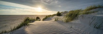 Sunset At The Dune Beach II by Jan Becke canvas print