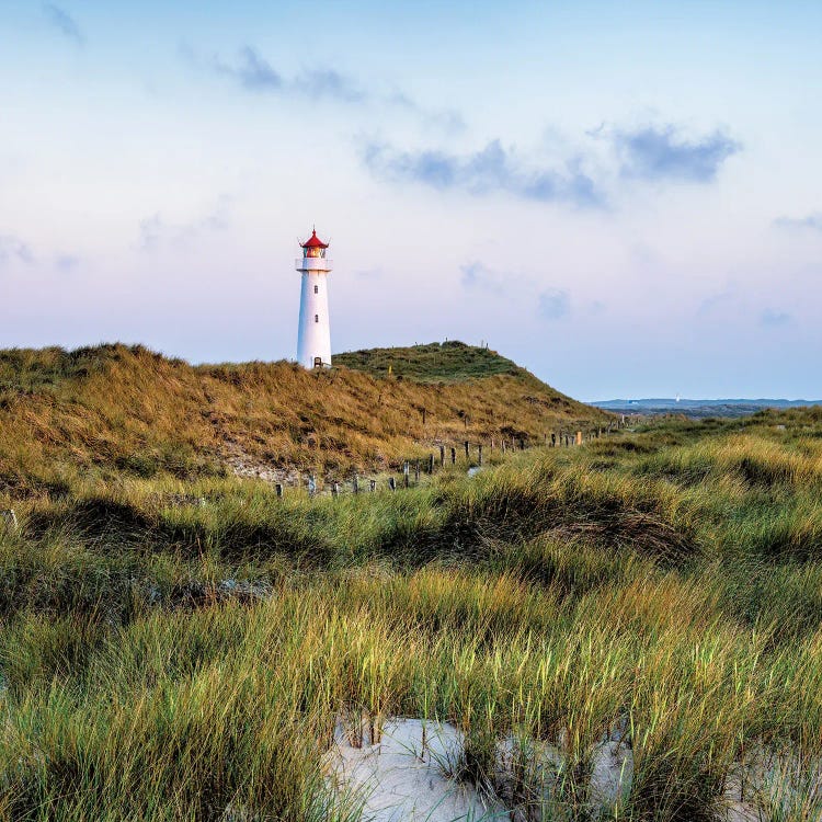 Lighthouse At The Dune Beach, North Sea Coast, Schleswig-Holstein, Sylt, Germany