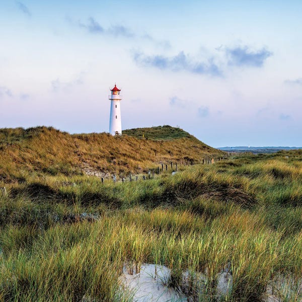 Sylt: Lighthouse At The Dune Beach, North Sea Coast, Schleswig-Holstein, Sylt, Germany by Jan Becke