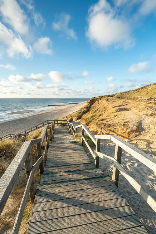 Pathway To The Beach, North Sea Coast, Kampen, Sylt, Schleswig-Holstein, Germany