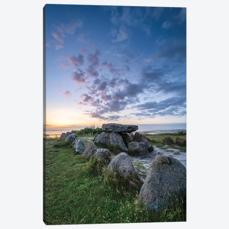 Historic Megalithic Tomb Harhoog In Keitum, Sylt, Schleswig-Holstein, Germany Canvas Print #JNB2379} by Jan Becke Canvas Wall Art