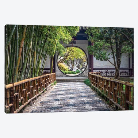 Classical Chinese Garden, Suzhou Canvas Print #JNB23} by Jan Becke Canvas Print