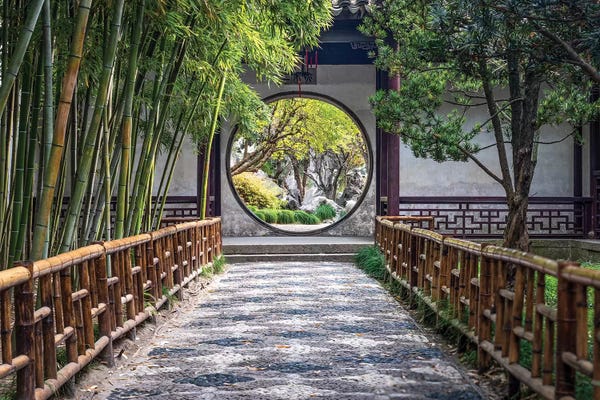 Chinese Décor: Classical Chinese Garden, Suzhou by Jan Becke