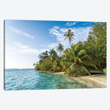 Summer Vacation On A Tropical Island In The Maldives Canvas Print #JNB2400} by Jan Becke Canvas Art