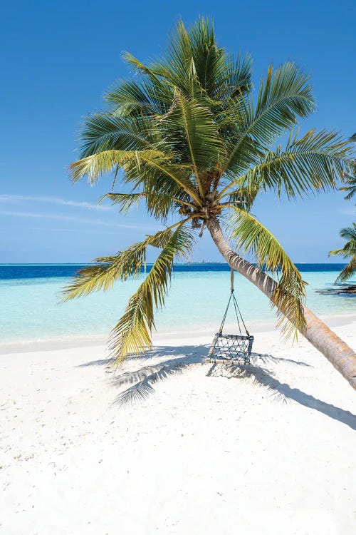 Summer Vacation On The Beach, Maldives by Jan Becke wall art