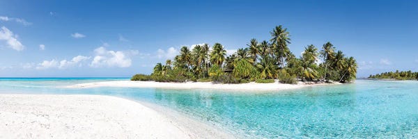 French Polynesia: Tropical Island Panorama, French Polynesia by Jan Becke