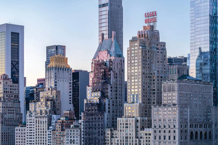 Skyscraper Buildings In Midtown Manhattan, New York City