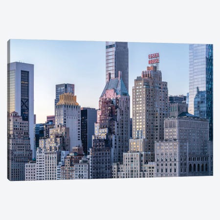 Skyscraper Buildings In Midtown Manhattan, New York City Canvas Print #JNB2438} by Jan Becke Art Print