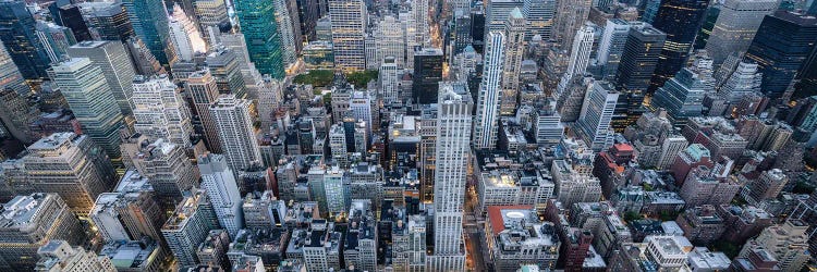 Skyscraper Panorama, Midtown Manhattan, New York City