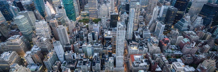 Skyscraper Panorama, Midtown Manhattan, New York City