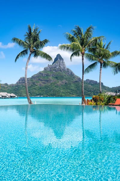 Tropical Beaches: Summer Vacation On Bora Bora In French Polynesia by Jan Becke