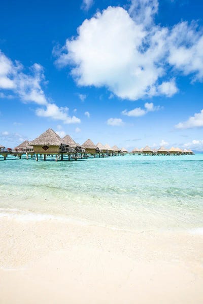 Summer Vacation In The South Seas by Jan Becke canvas print