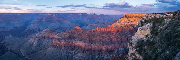 Sunset At Mather Point, Grand Canyon South Rim, Arizona, USA