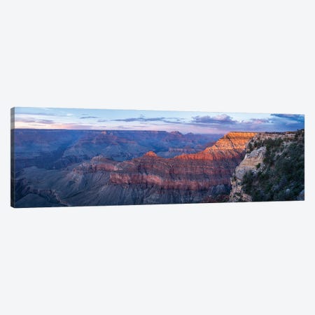 Sunset At Mather Point, Grand Canyon South Rim, Arizona, USA Canvas Print #JNB2503} by Jan Becke Art Print