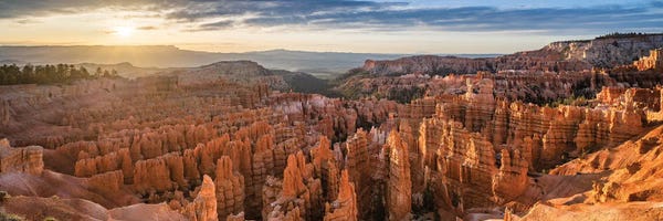 Utah: Hoodoos At Sunrise, Bryce Canyon National Park, Utah, USA by Jan Becke