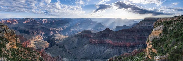 Arizona: Sunrise At Mather Point, Grand Canyon South Rim, Arizona, USA by Jan Becke