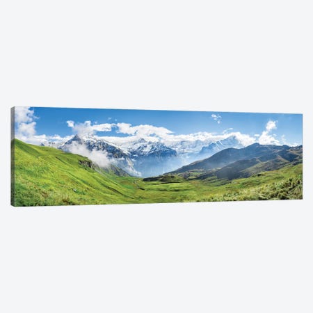 Scenic View Of The Alps Near Grindelwald Canvas Print #JNB251} by Jan Becke Canvas Artwork