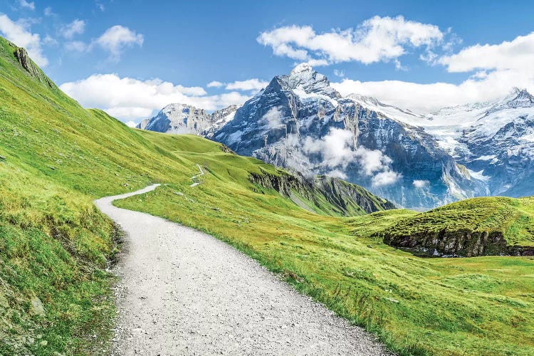 Grindelwald In The Swiss Alps by Jan Becke wall art