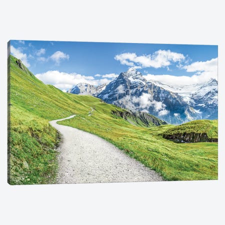 Grindelwald In The Swiss Alps Canvas Print #JNB252} by Jan Becke Canvas Wall Art