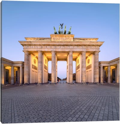 Brandenburg Gate (Brandenburger Tor), Berlin, Germany Canvas Art Print - Berlin Art
