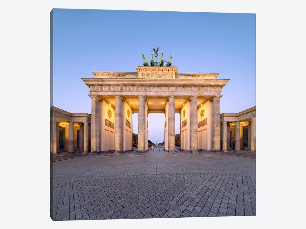 Brandenburg Gate (Brandenburger Tor), Berlin, Germany by Jan Becke 1-piece Canvas Artwork