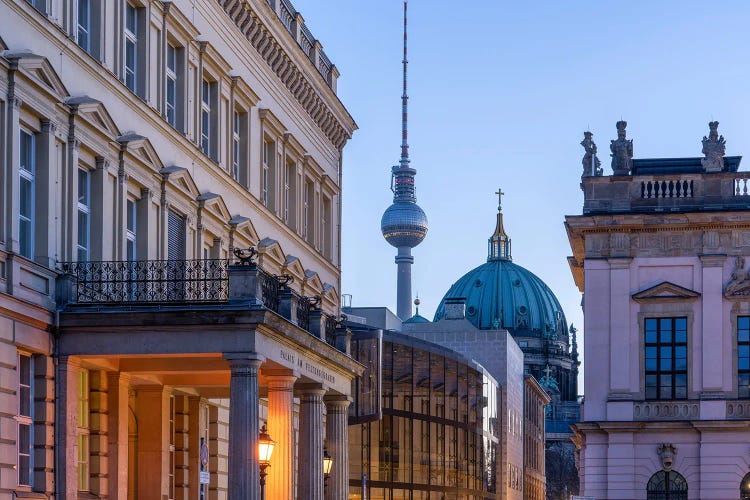 Palais Am Festungsgraben, Berlin Cathedral, German Historical Museum And Fernsehturm Berlin In Berlin Mitte