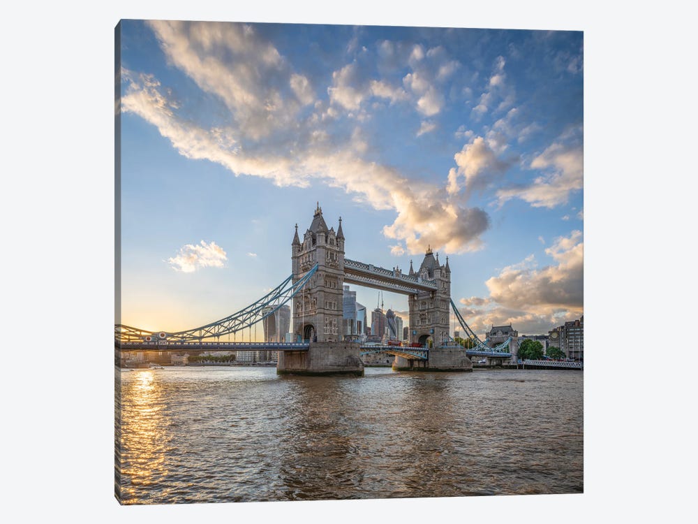 Tower Bridge London, United Kingdom by Jan Becke 1-piece Canvas Art Print