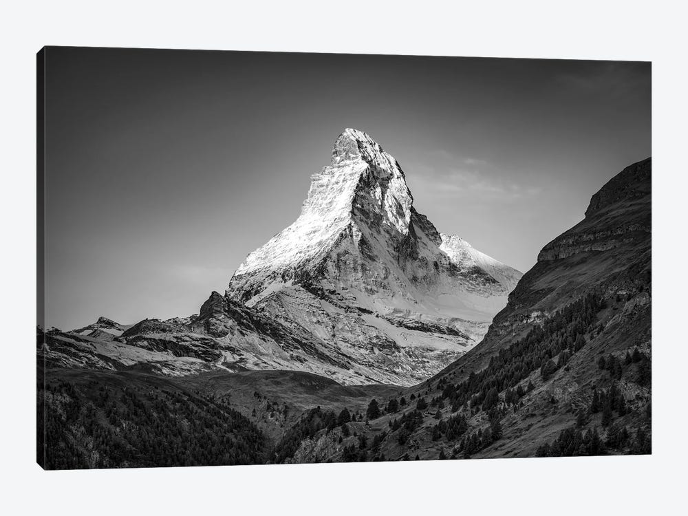 Matterhorn Mountain, Swiss Alps, Switzerland by Jan Becke 1-piece Canvas Print