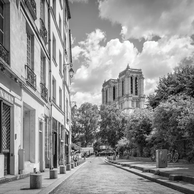 Cathedral Notre-Dame De Paris, France by Jan Becke wall art