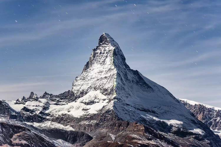 Mattherhorn At Night