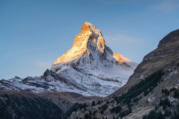 Switzerland: Matterhorn Peak At Sunrise by Jan Becke
