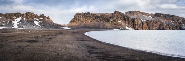 Antarctica: Deception Island Panorama, South Shetland Islands by Jan Becke