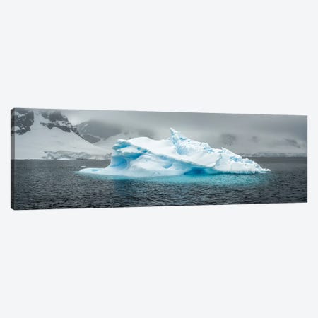Floating Iceberg In Antarctica, Antarctic Peninsula Canvas Print #JNB2689} by Jan Becke Canvas Artwork