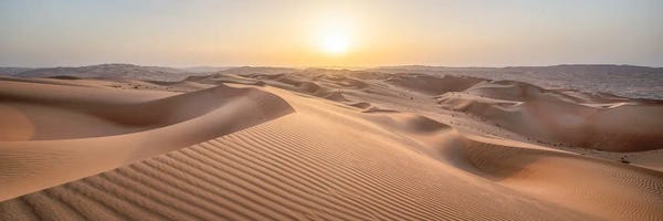 United Arab Emirates: Rub' Al Khali (Rub Al-Chali) Desert At Sunset, Empty Quarter, Abu Dhabi, United Arab Emirates by Jan Becke